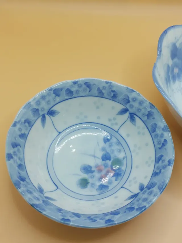 Set di 2 ciotole giapponesi in porcellana Arita