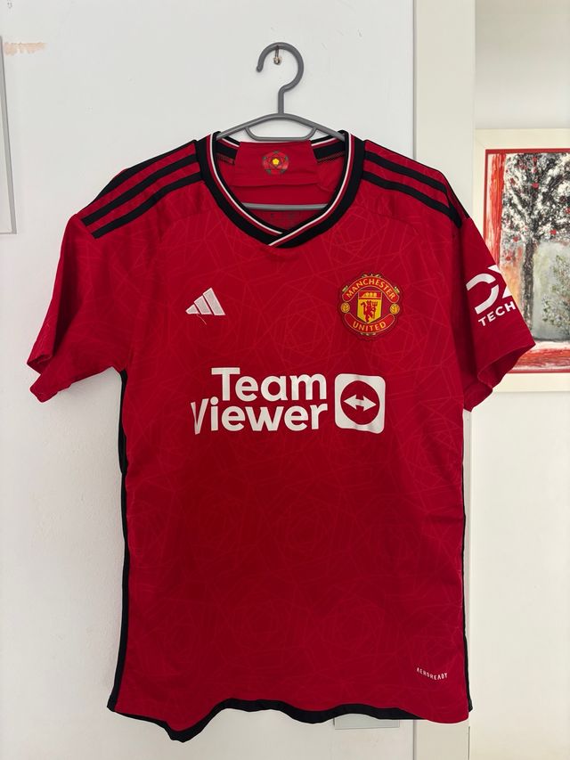 Camiseta Manchester United Adidas Roja