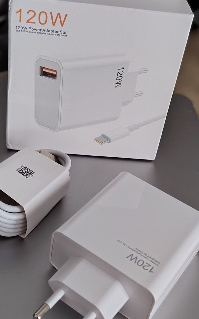 Caricabatterie compatibile con Xiaomi 120W + cavo USB-C