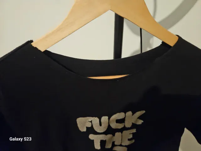 Maglietta nera FUCK THE DJ