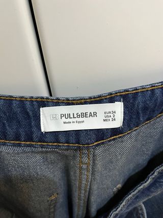 Pull&Bear Vaqueros Azules Talla 36