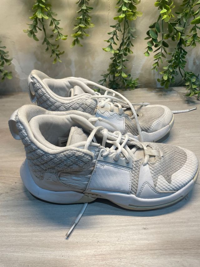 Zapatillas Jordan Grises y Blancas