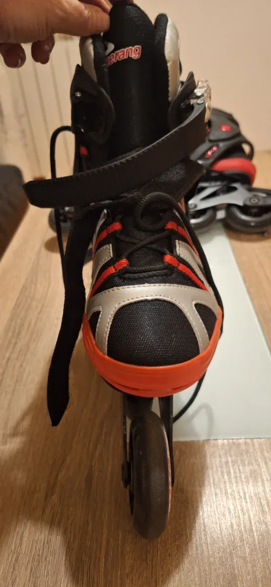 Patines en línea Boomerang Negro/Rojo