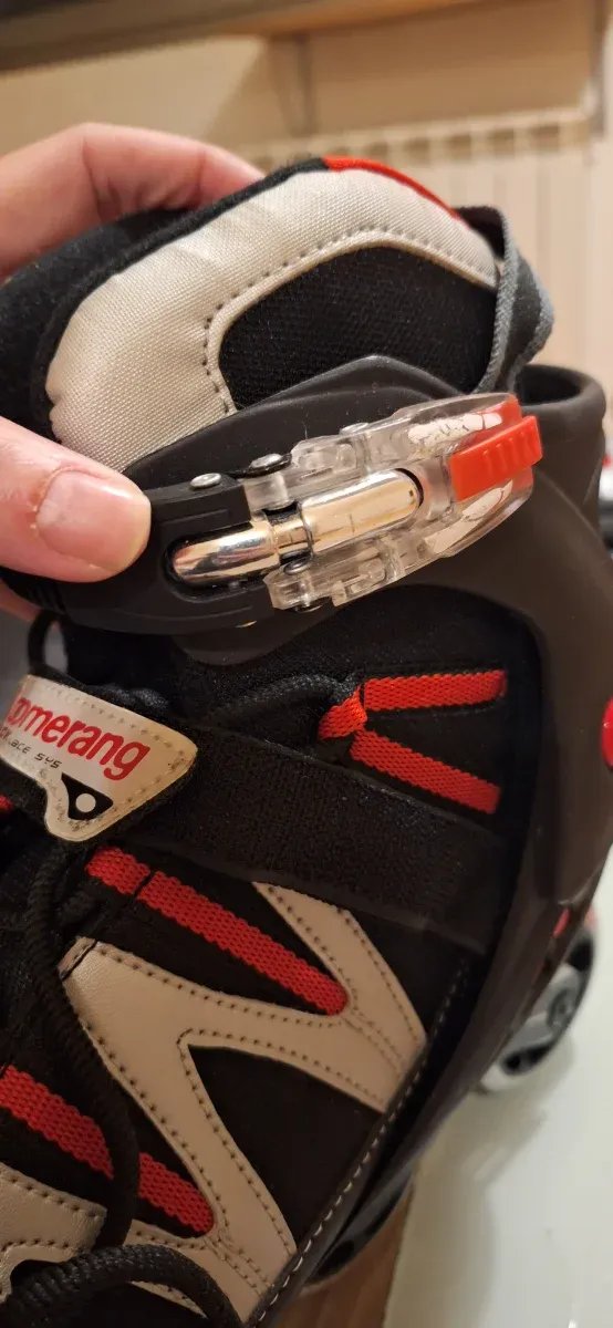 Patines en línea Boomerang Negro/Rojo