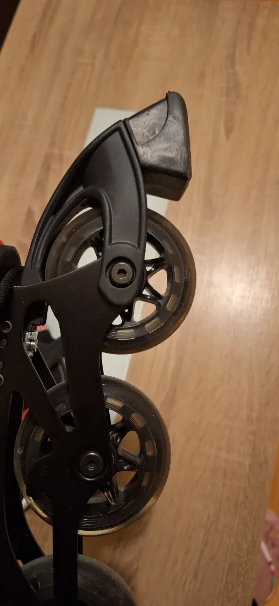 Patines en línea Boomerang Negro/Rojo