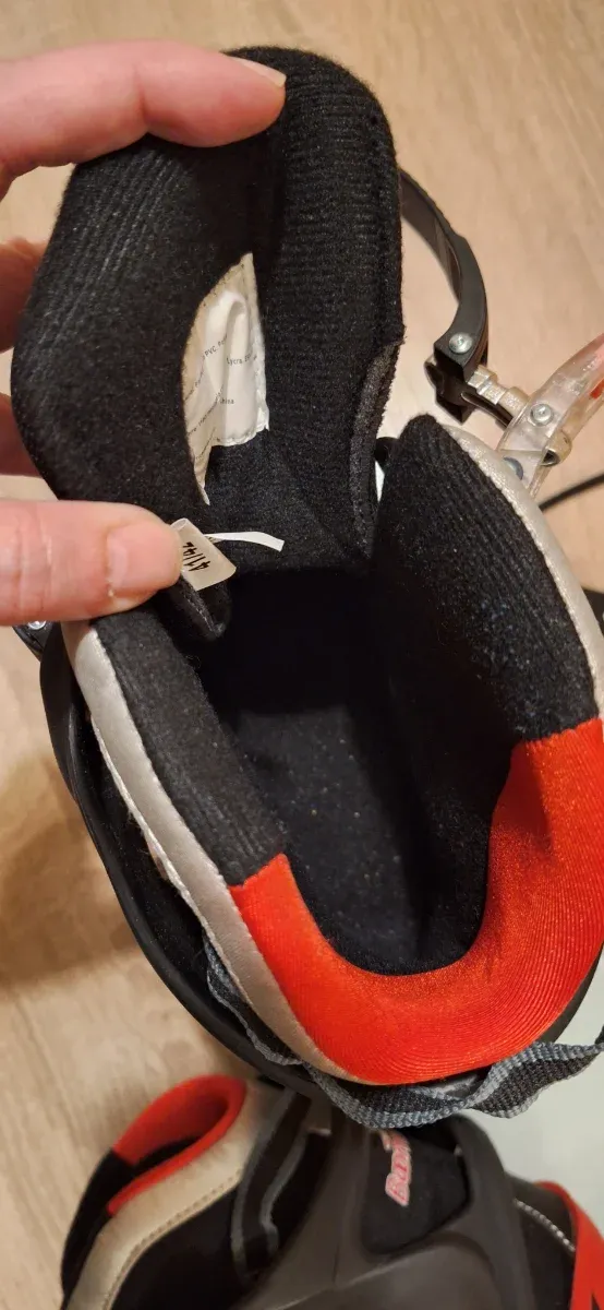 Patines en línea Boomerang Negro/Rojo