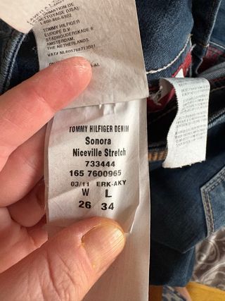 Vaqueros Tommy Hilfiger Mujer Azul Vintage