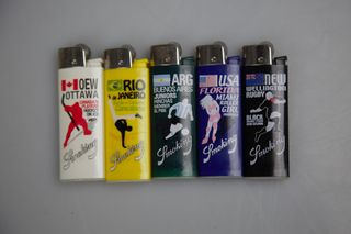 Accendini Smoking Mini Serie Flag