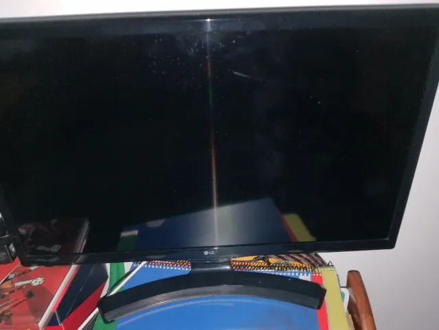 Televisión LG Negra