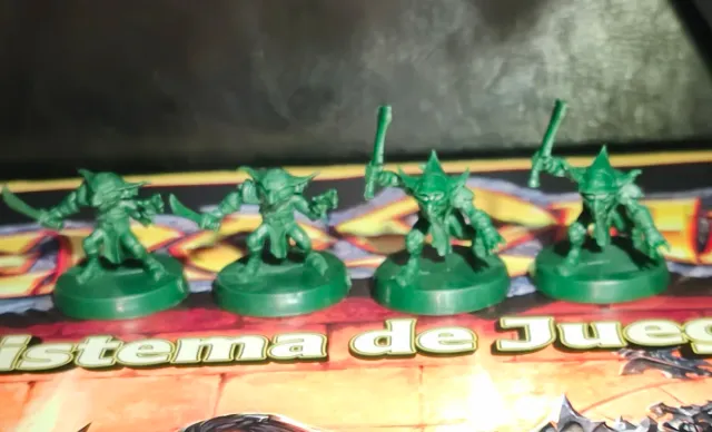 Miniaturas Heroquest Originales Goblins Figuras
