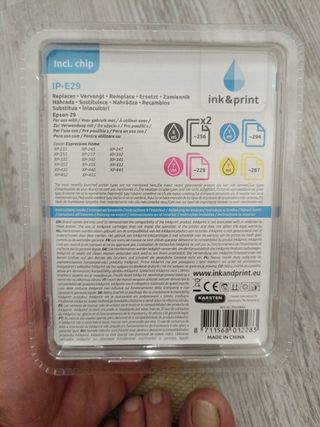 Pack 5 Cartuchos Tinta Epson 29