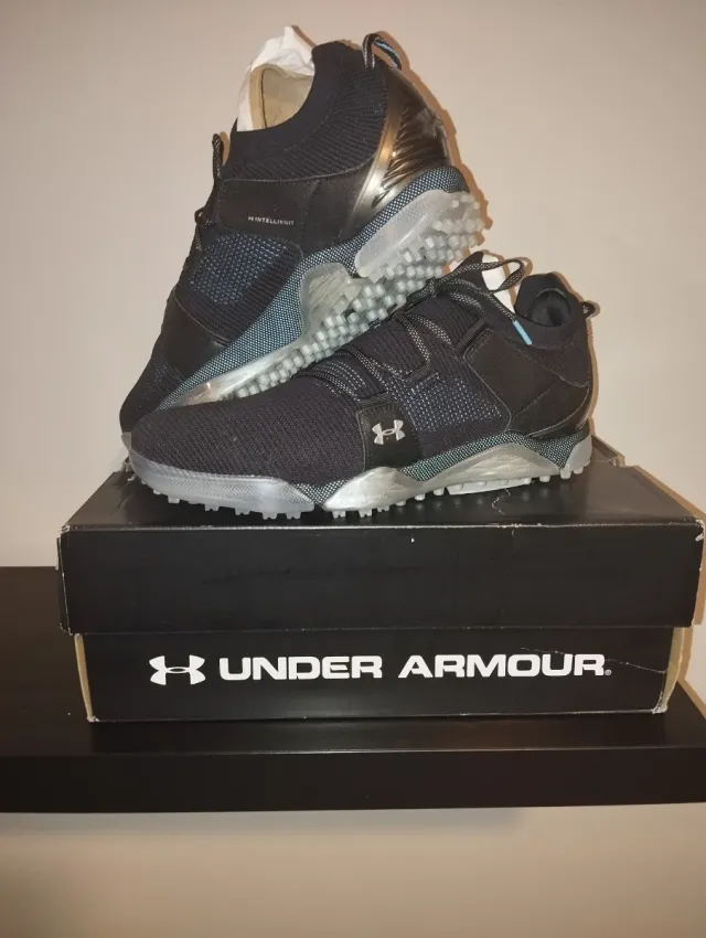 Zapatillas Golf Under Armour Negras/Plata