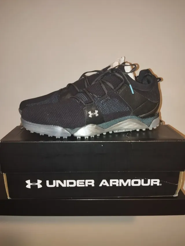 Zapatillas Golf Under Armour Negras/Plata
