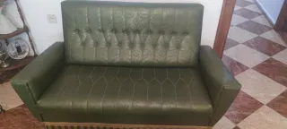 Sofá vintage verde