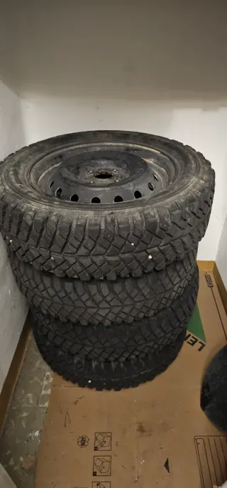 5 Llantas de acero para Suzuki Ignis con Neumático