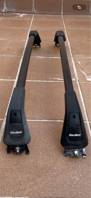 Barras para techo de coche, marca FeuVert