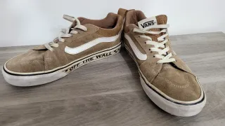Zapatillas Vans Talla 40.5 Beige/Marrón