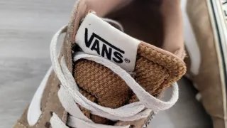 Zapatillas Vans Talla 40.5 Beige/Marrón