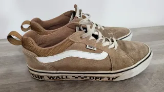 Zapatillas Vans Talla 40.5 Beige/Marrón