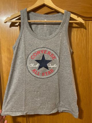 Camiseta tirantes Converse gris XS