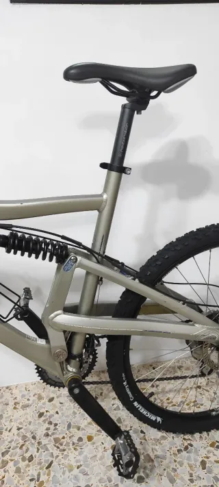 Bicicleta Rockrider 6.3 Doble Suspensión.