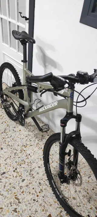 Bicicleta Rockrider 6.3 Doble Suspensión.