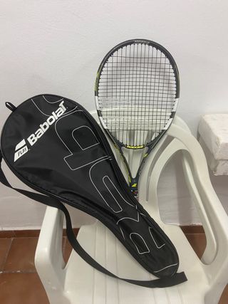 Raqueta Tenis Babolat Magnesium Negra/Amarilla