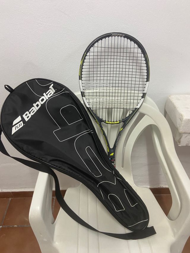 Raqueta Tenis Babolat Magnesium Negra/Amarilla 