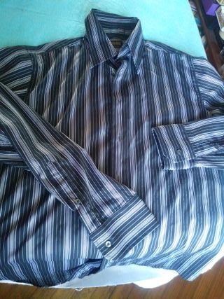 Camisa Zara Rayas Elástica Talla M