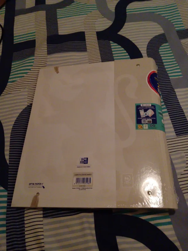 Carpeta Oxford Europeanbinder Blanca X
2