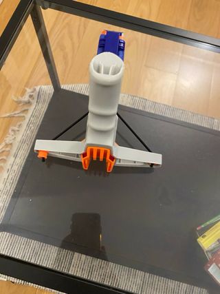 Ballesta Nerf Azul y Gris