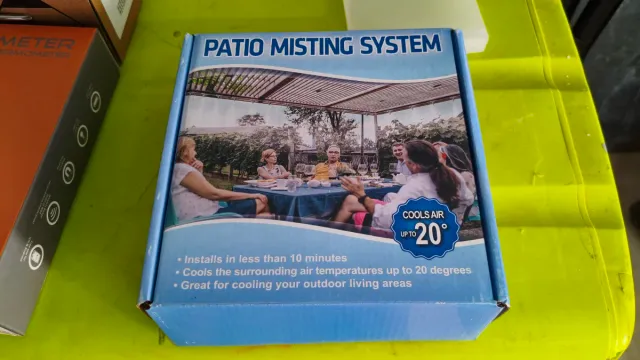 Nuovo sistema di nebulizzazione Patio