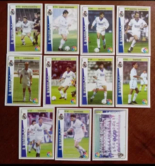 REAL MADRID LOTE 11 CROMOS 1994/95