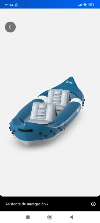 Kayak hinchable Riviera azul