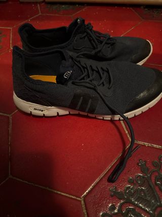 Zapatillas Ming Azul y Blanco