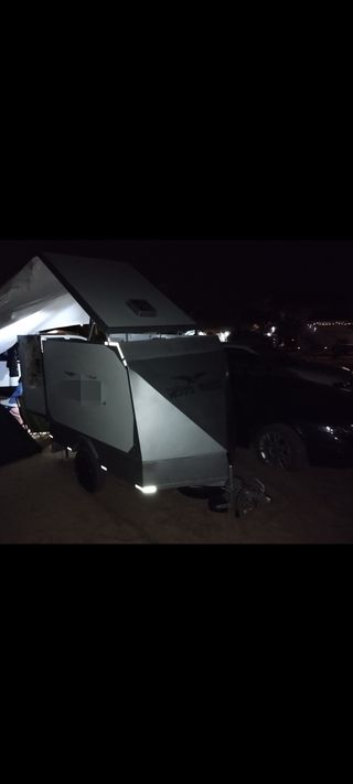 Remolque cerrado homologado 3 motos
