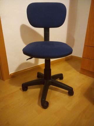 Silla de escritorio azul