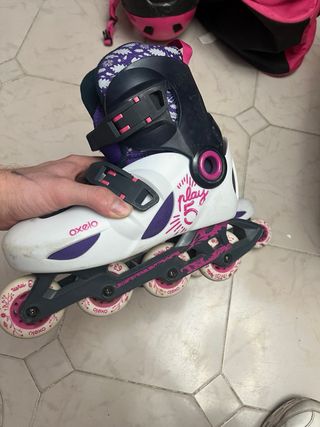 Pack Patines y Casco Oxelo Niña