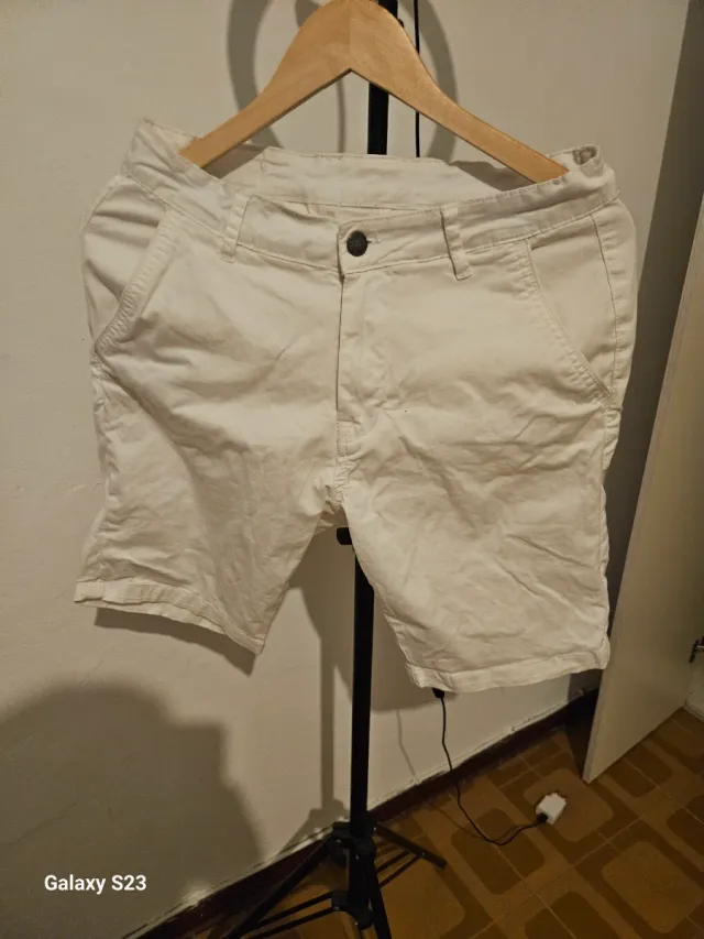 Pantaloncini Sorbino bianchi