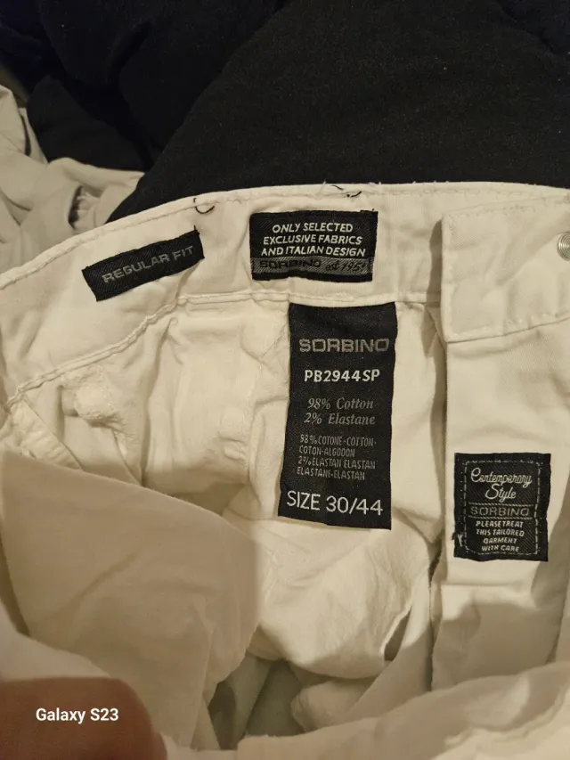 Pantaloncini Sorbino bianchi