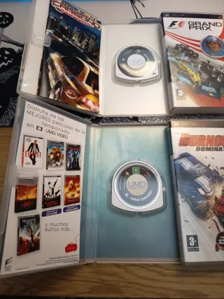 Lote 8 Juegos PSP: Gran Turismo, Hellboy, GTA....