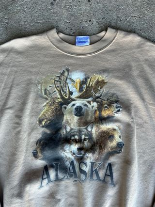 Maglione Hanes Alaska Wildlife Uomo XL