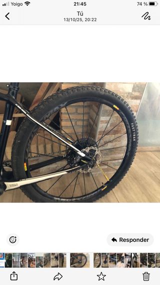 Bicicletta in carbonio Cannondale 
Sostituzione per ghiaia 