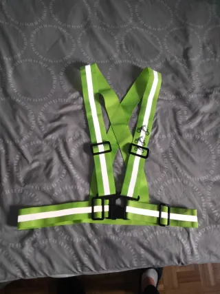 Chaleco reflectante moto pingüinos y regalo braga