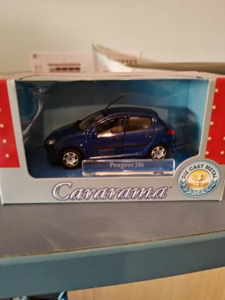Coche Peugeot 206 1/43 Cararama