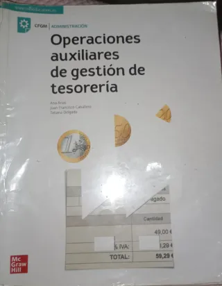 Libro de tesorería.