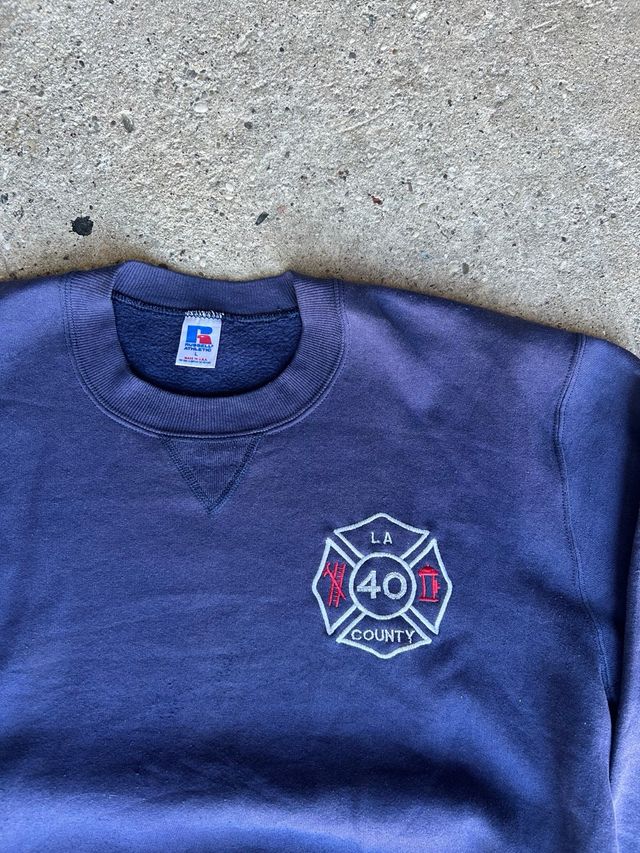 Felpa Russell Athletic LA County Fire Dept