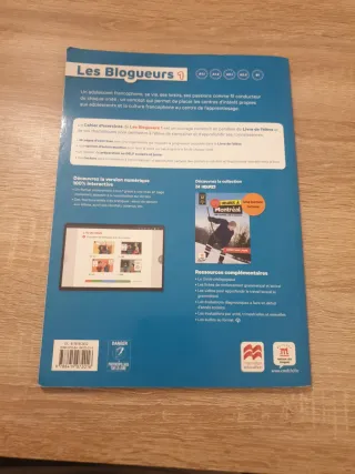 Libro de francés les Blogueurs 1 de eso 