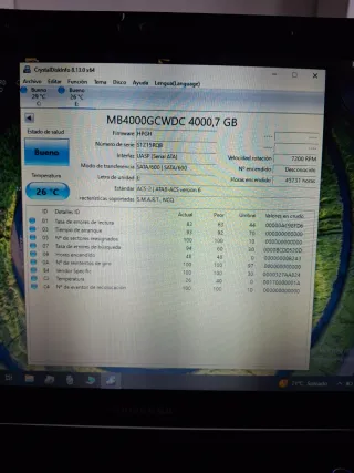 Disco Duro HP 4TB SATA 7200rpm