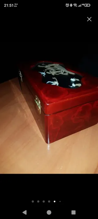 Caja joyero estilo chino
